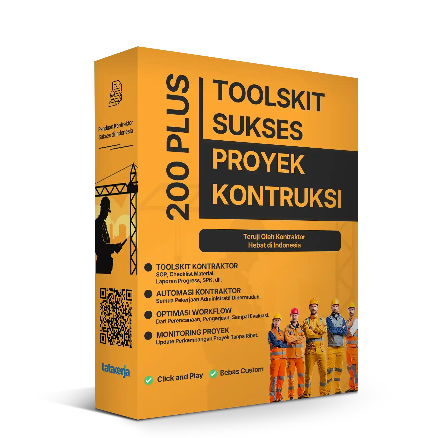 Tampilan bundle toolkit kontraktor sukses